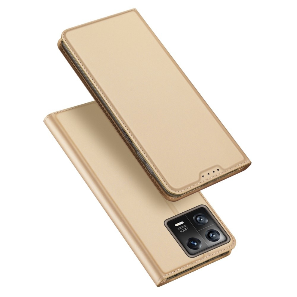 Dux Ducis - Xiaomi 13 - Slim bookcase hoesje - Goud