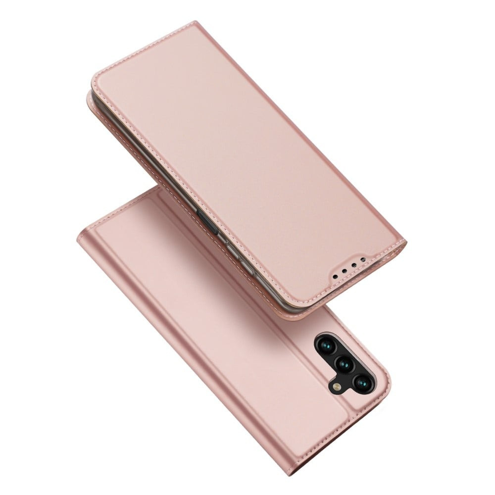 Dux Ducis - Samsung Galaxy A14 4G - Slim bookcase hoesje - Rose Goud