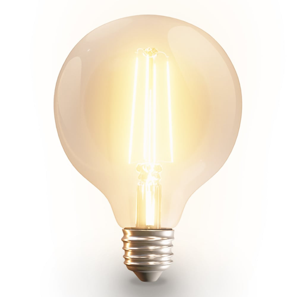 HOFTRONIC SMART Smart E27 LED filament lamp - G95 - Wifi & Bluetooth - 806lm - 7 Watt - Warm wit tot koud wit
