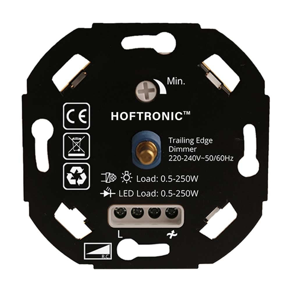 HOFTRONIC™ LED dimmer - 0.5-250 watt - Geschikt voor fase afsnijding - Universeel