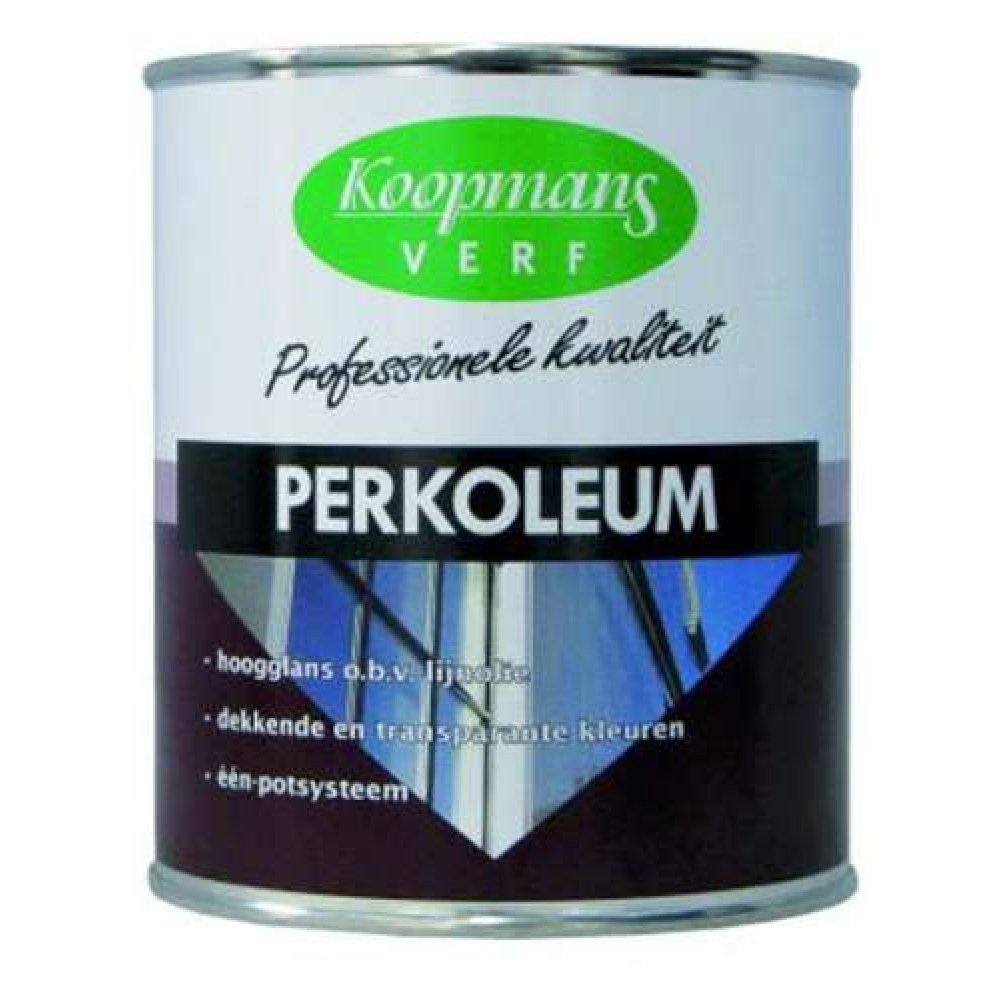 Koopmans Perkoleum Hoogglans Dekkend Donkerbruin 750 ml