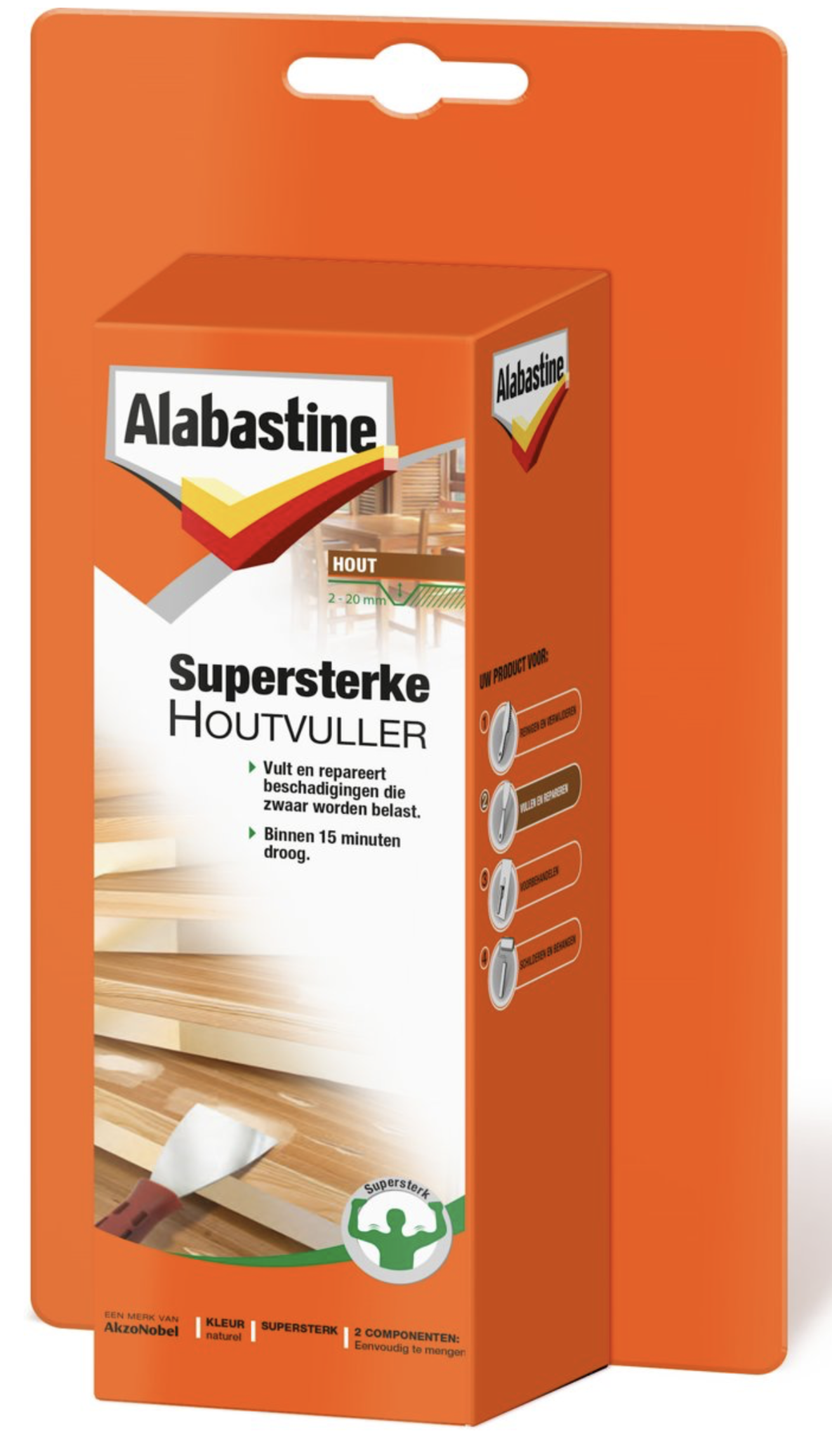 Alabastine Supersterke Houtvuller 200 gram