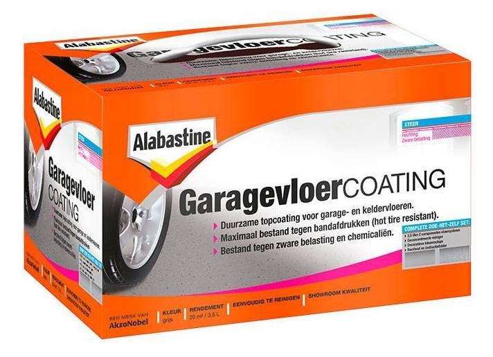 Alabastine Garagevloercoating - 3,5 liter Set