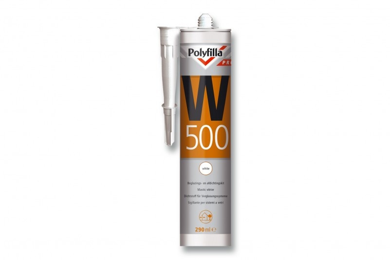 Polyfilla Pro W500 Beglazingskit - 290 ml Wit