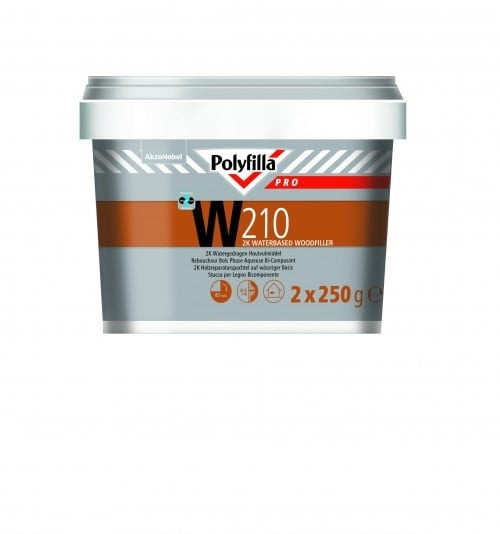 Polyfilla Pro W210 2k Houtvulmiddel - 500 gram
