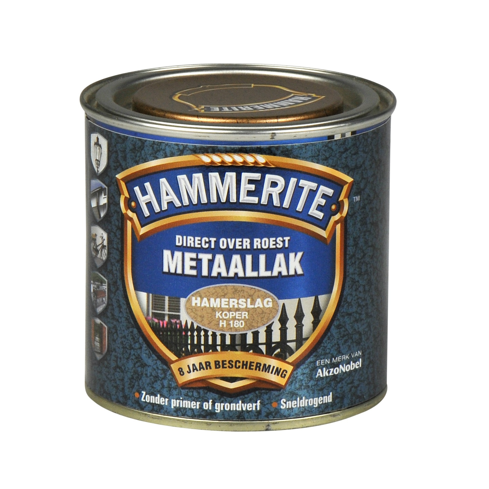 Hammerite Metaallak Direct over Roest Hamerslag - H180 Koper