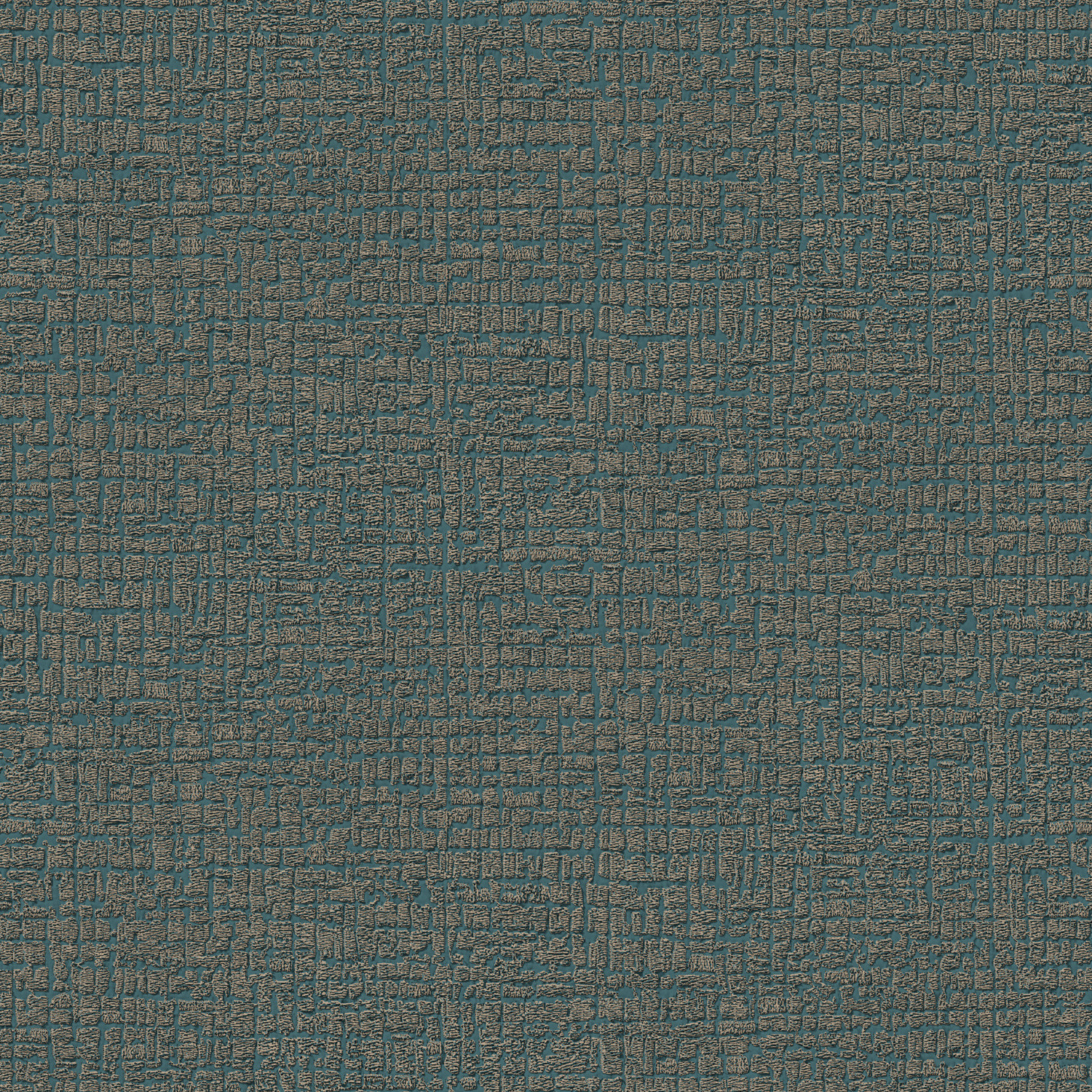 Dutch Wallcoverings Behang Embellish Fabric Texture Dark Blue De120106