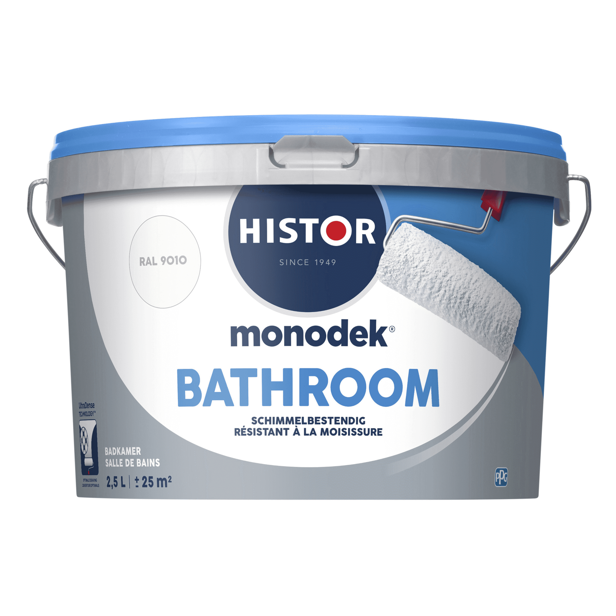 Histor Monodek Bathroom - RAL 9010 - 2,5 liter