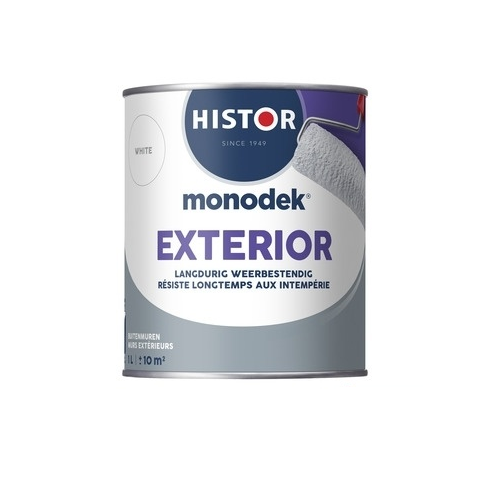 Histor Monodek Exterior - Zwart - 1 liter