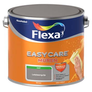 Flexa Easycare Muurverf Mat - Leisteengrijs - 2,5 liter