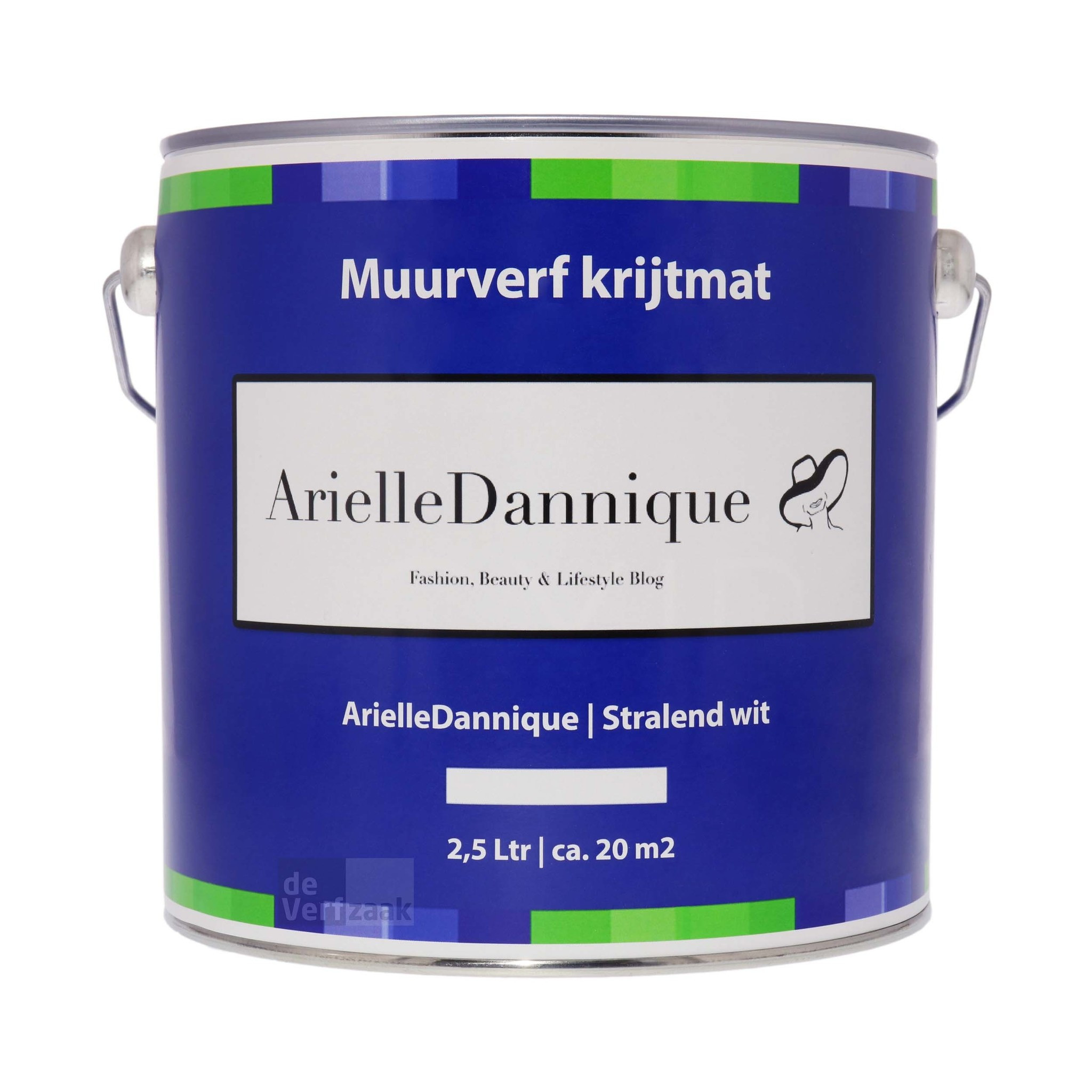 ArielleDannique Muurverf Krijtmat - 2,5 liter Stralend Wit