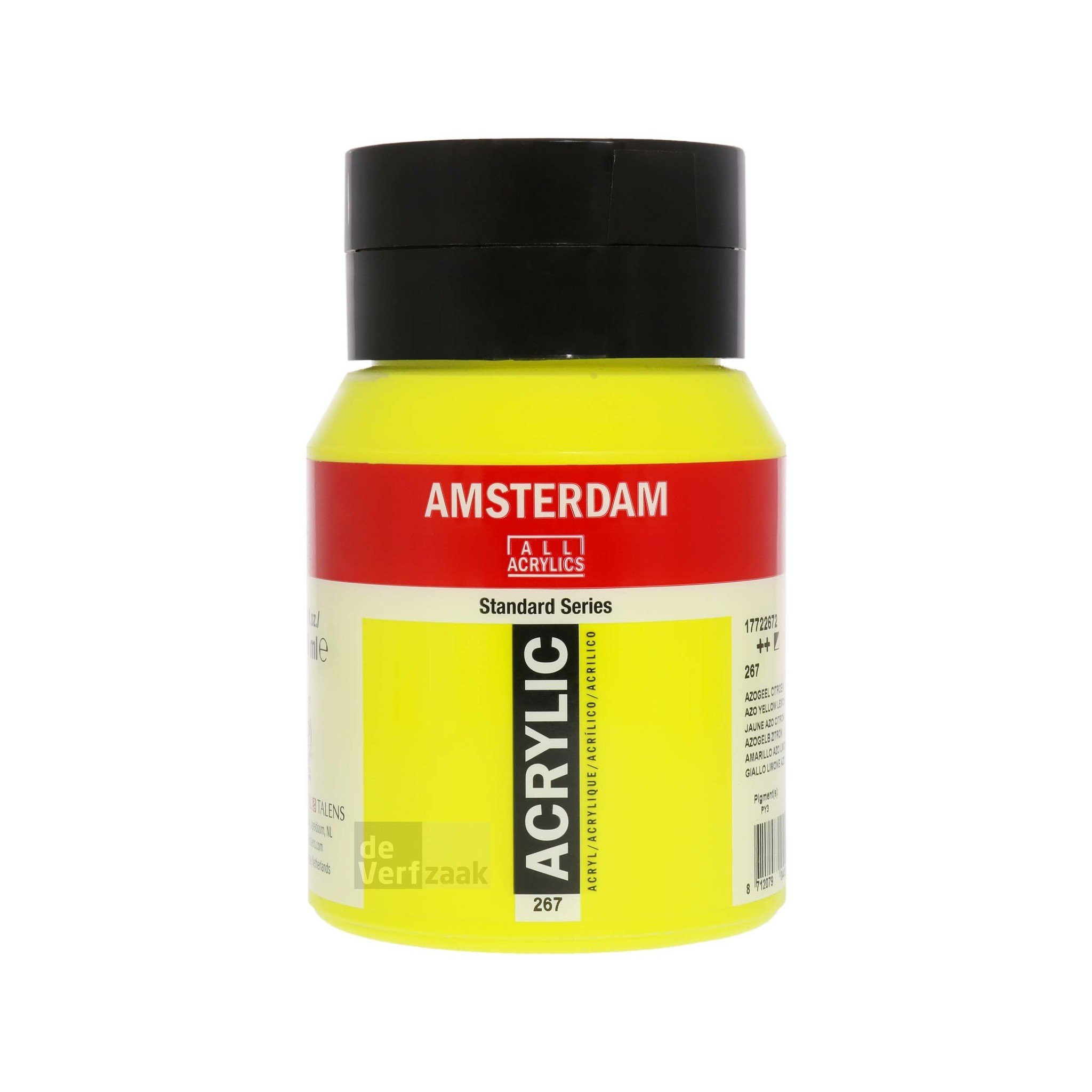 Royal Talens Amsterdam Acrylverf 500 ml - Azogeel Citroen