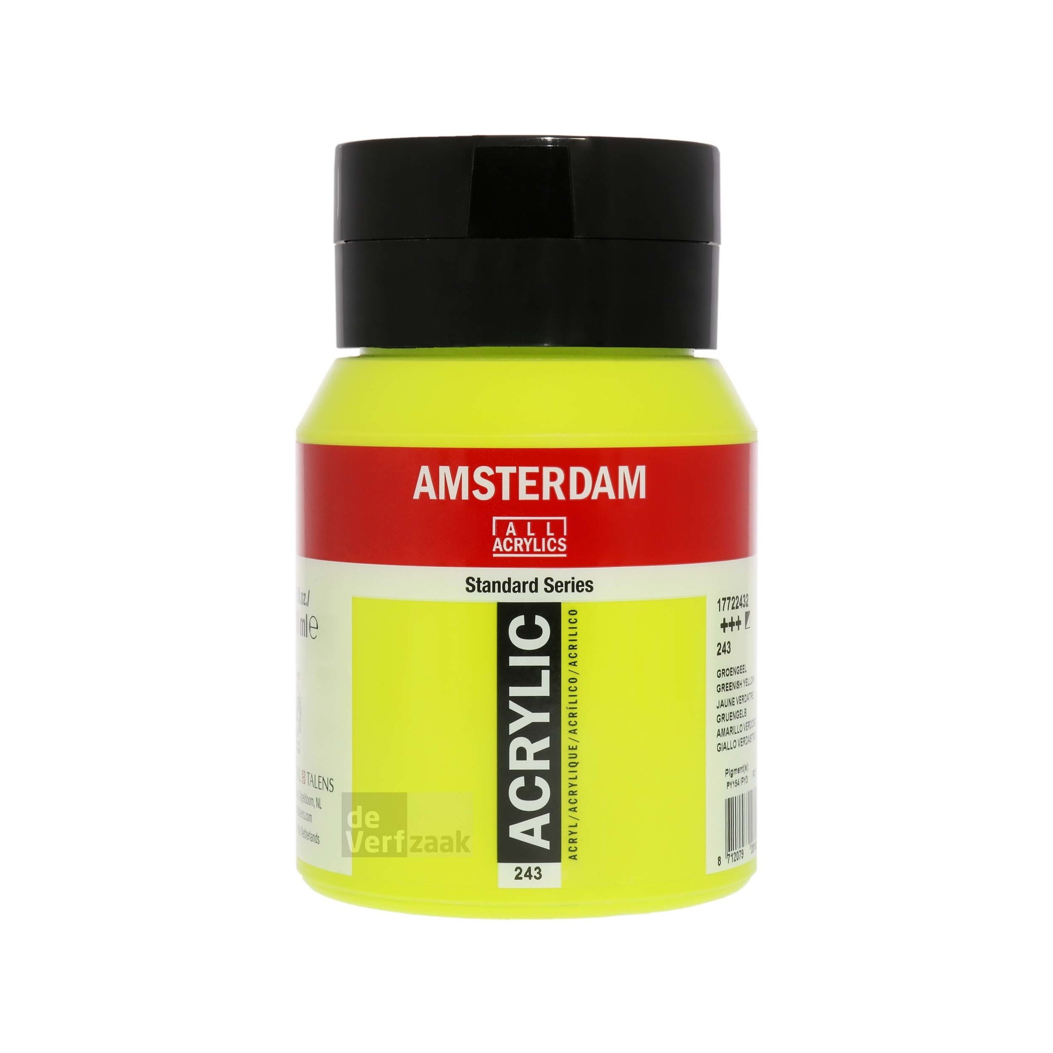 Royal Talens Amsterdam Acrylverf 500 ml - Groengeel