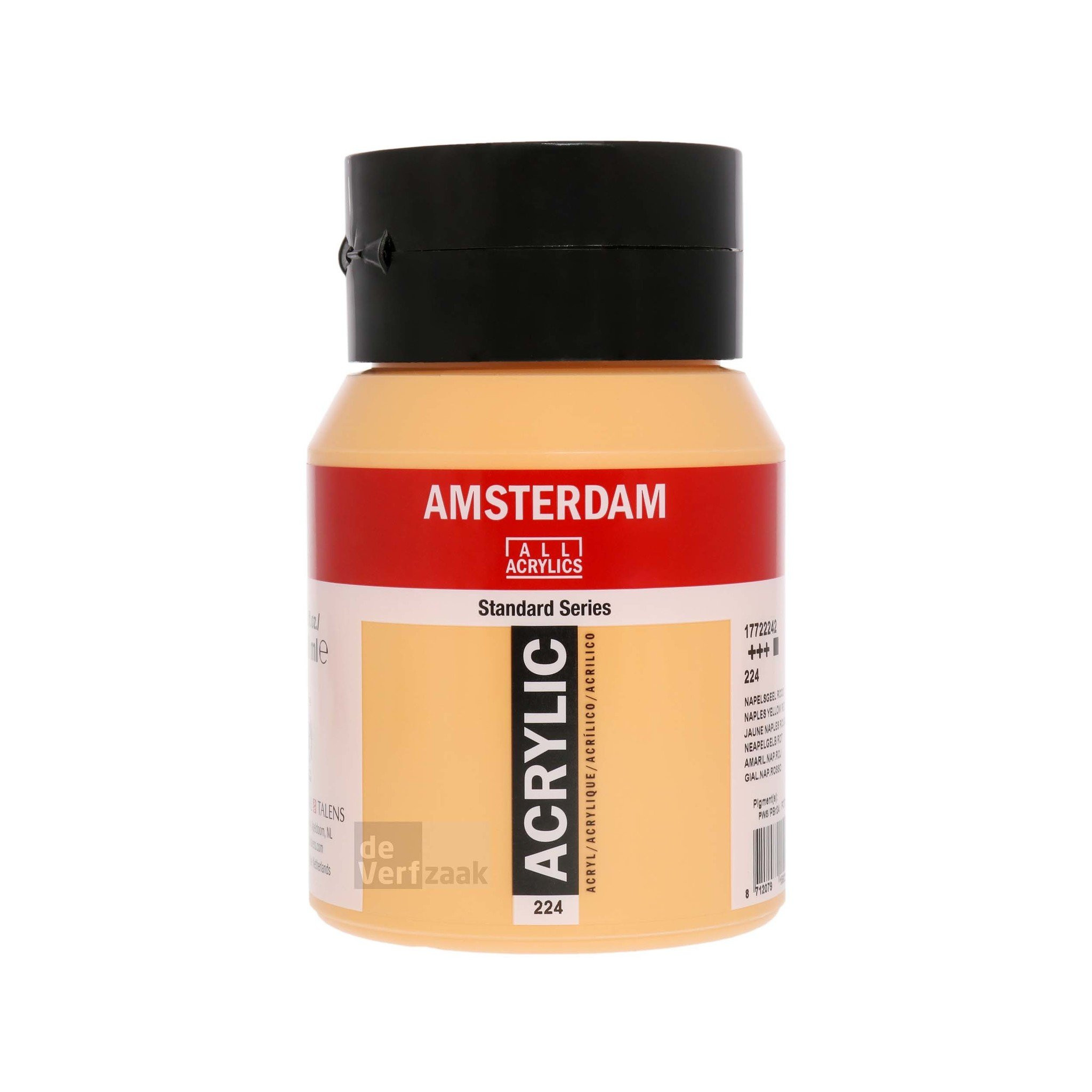 Royal Talens Amsterdam Acrylverf 500 ml - Napelsgeel Rood