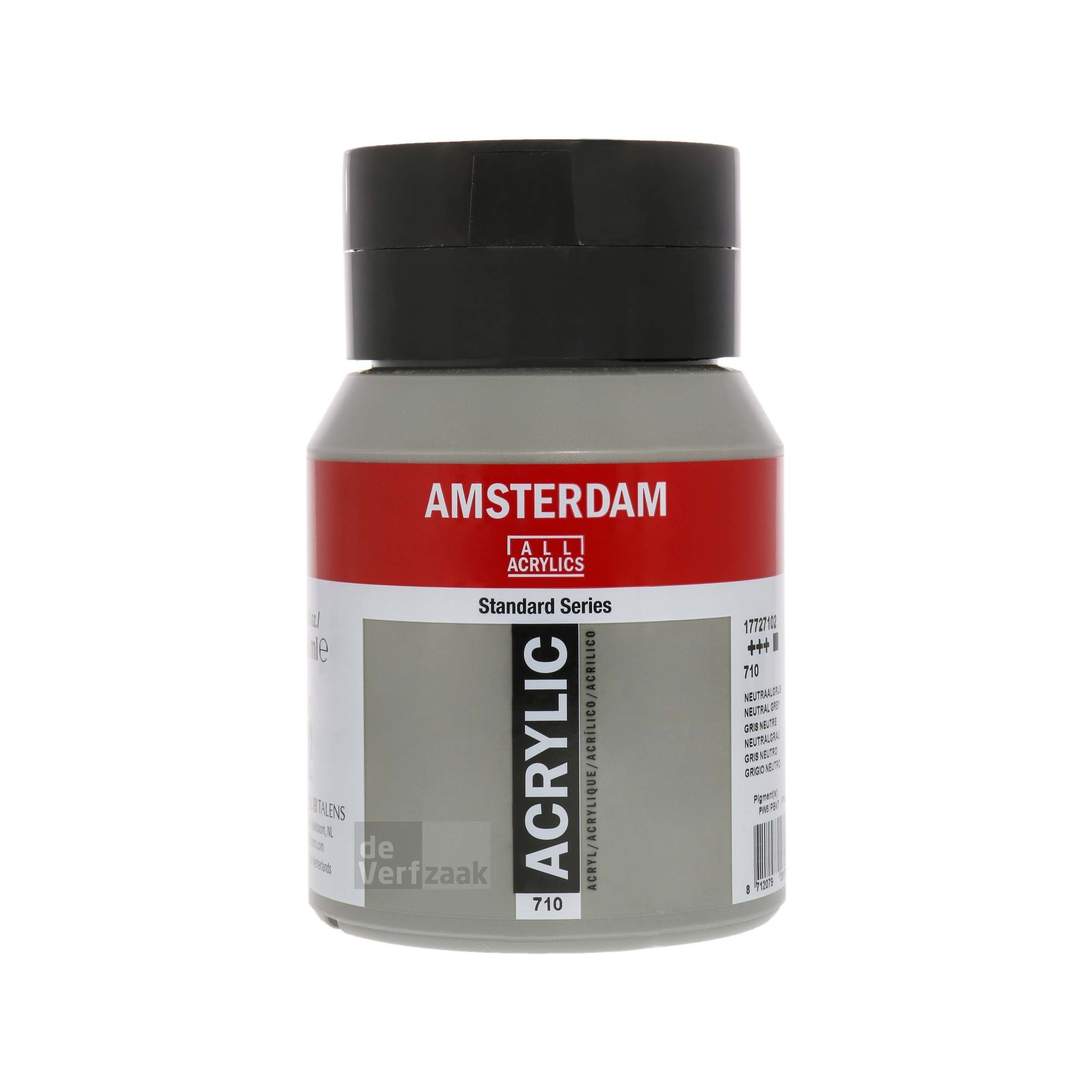 Royal Talens Amsterdam Acrylverf 500 ml - Neutraalgrijs