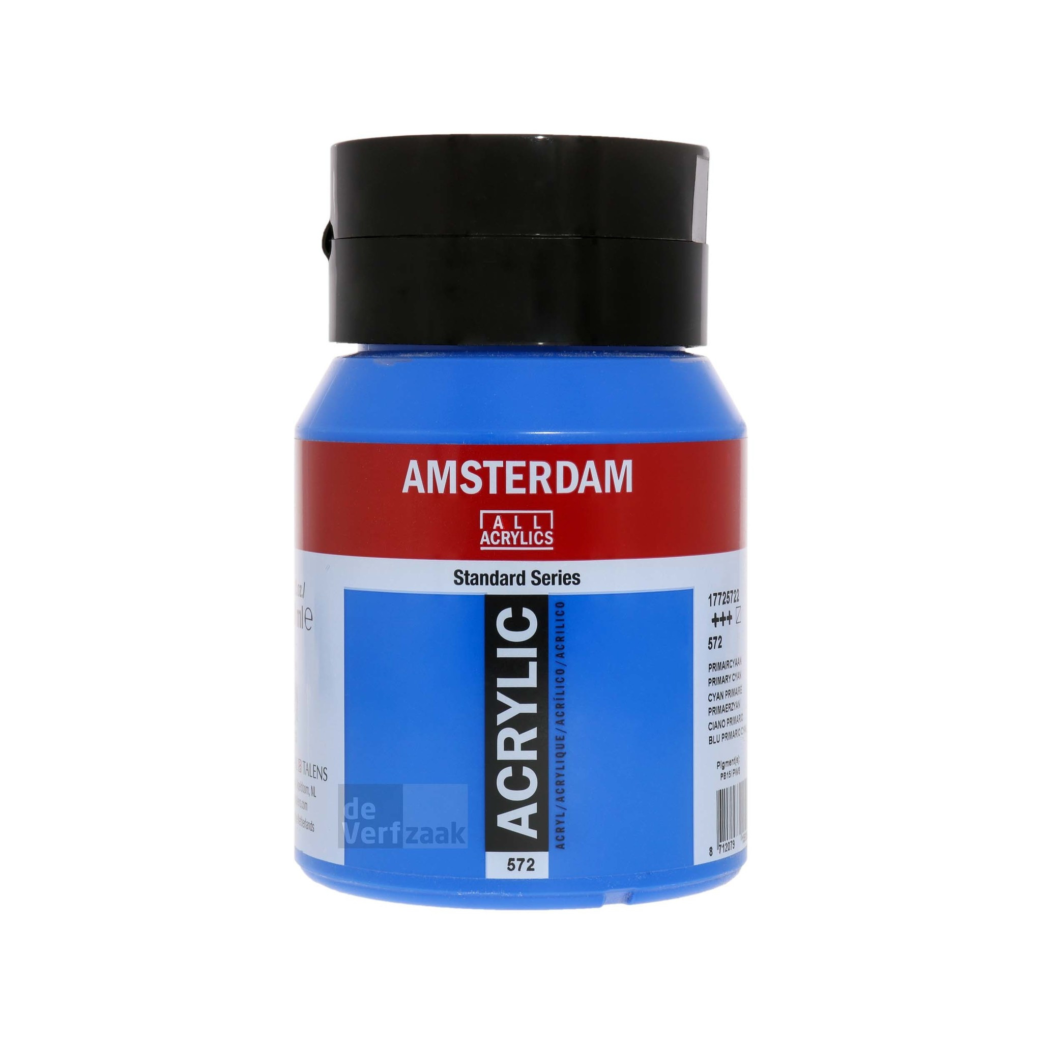 Royal Talens Amsterdam Acrylverf 500 ml - Primaircyaan