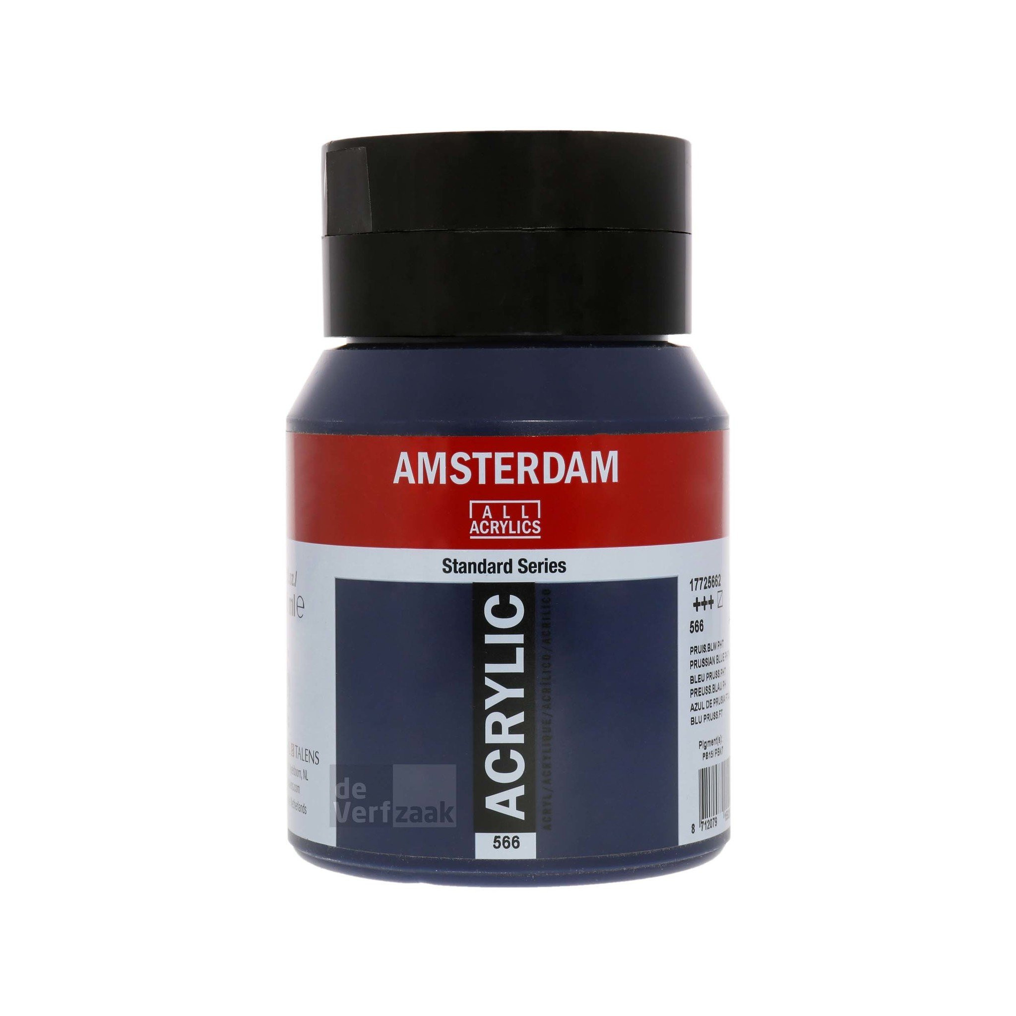 Royal Talens Amsterdam Acrylverf 500 ml - Pruisischblauw