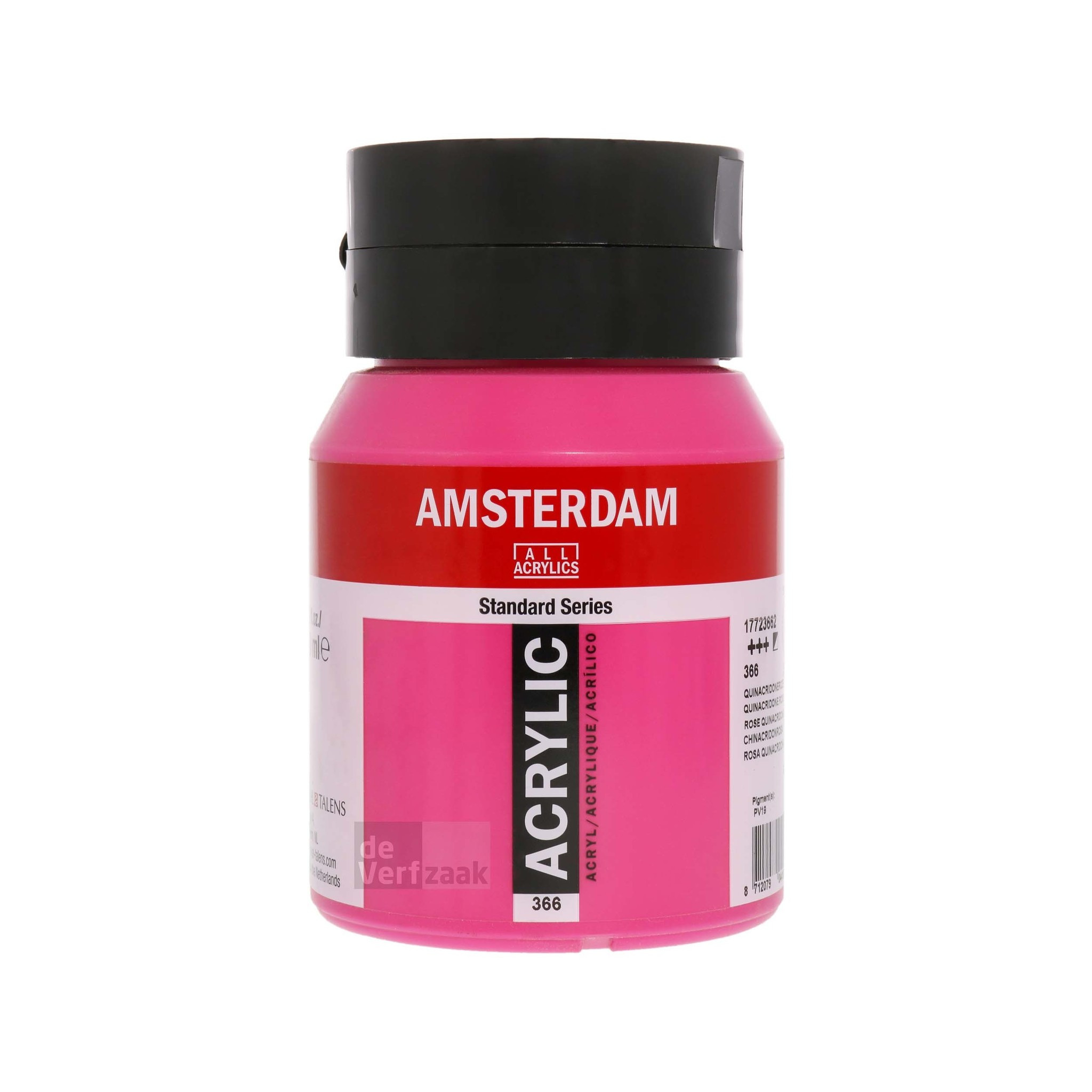 Royal Talens Amsterdam Acrylverf 500 ml - Quinacridone Roze