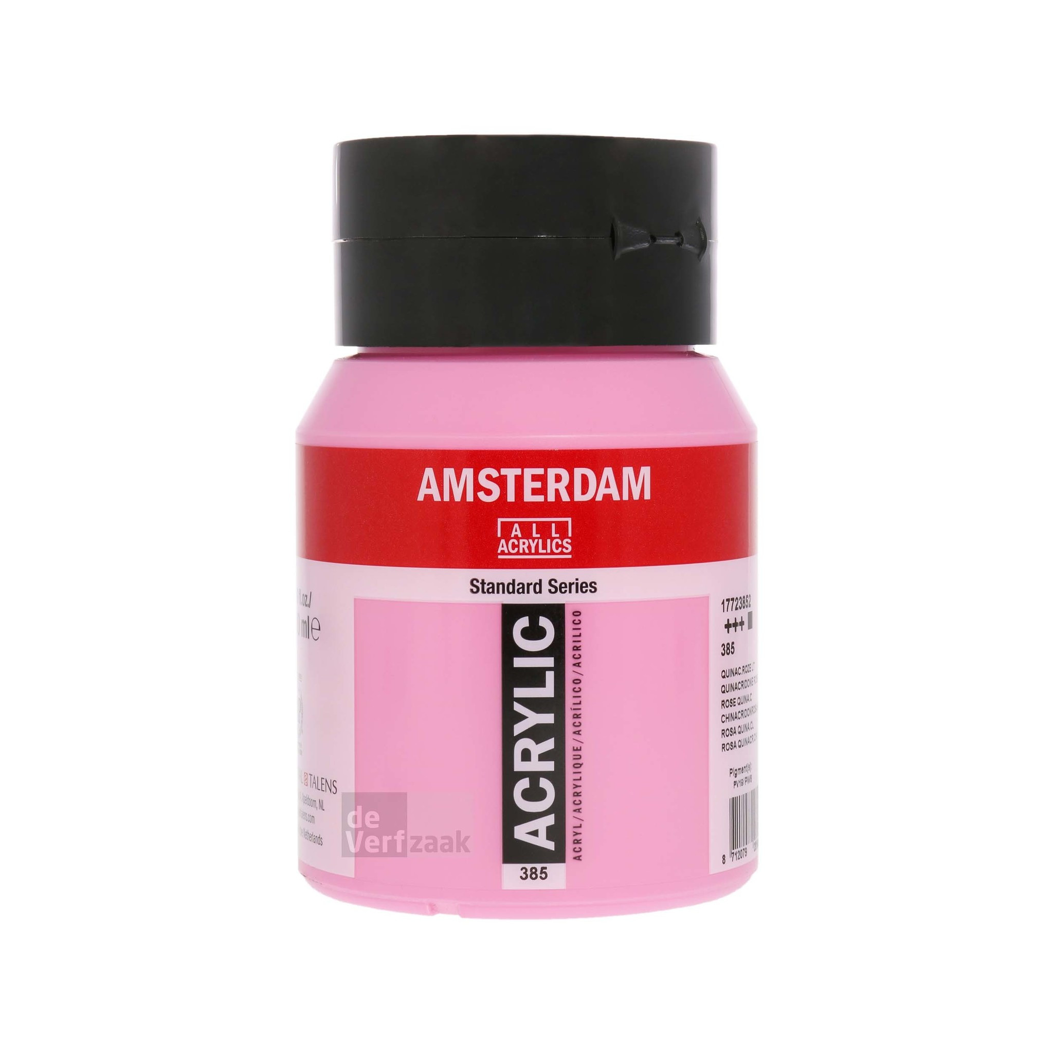 Royal Talens Amsterdam Acrylverf 500 ml - Quinacridone Roze Licht