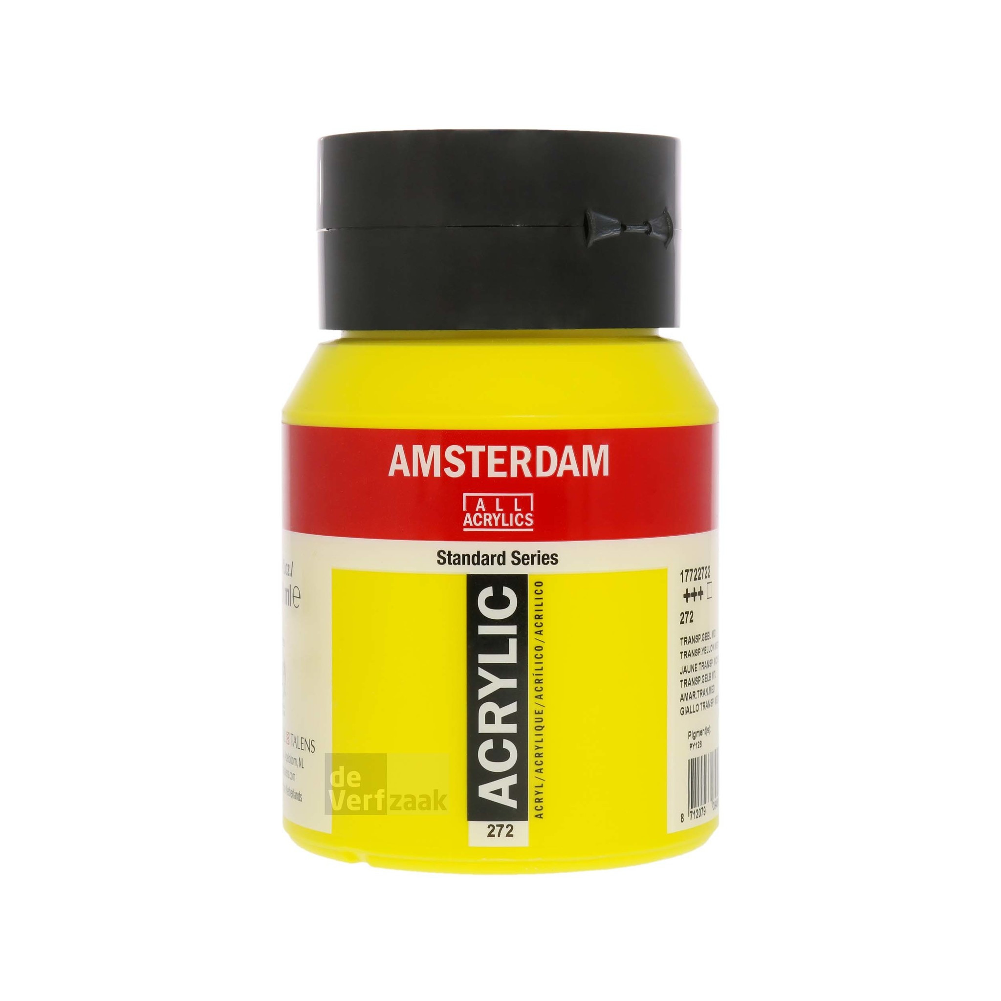Royal Talens Amsterdam Acrylverf 500 ml - Transparantgeel Middel