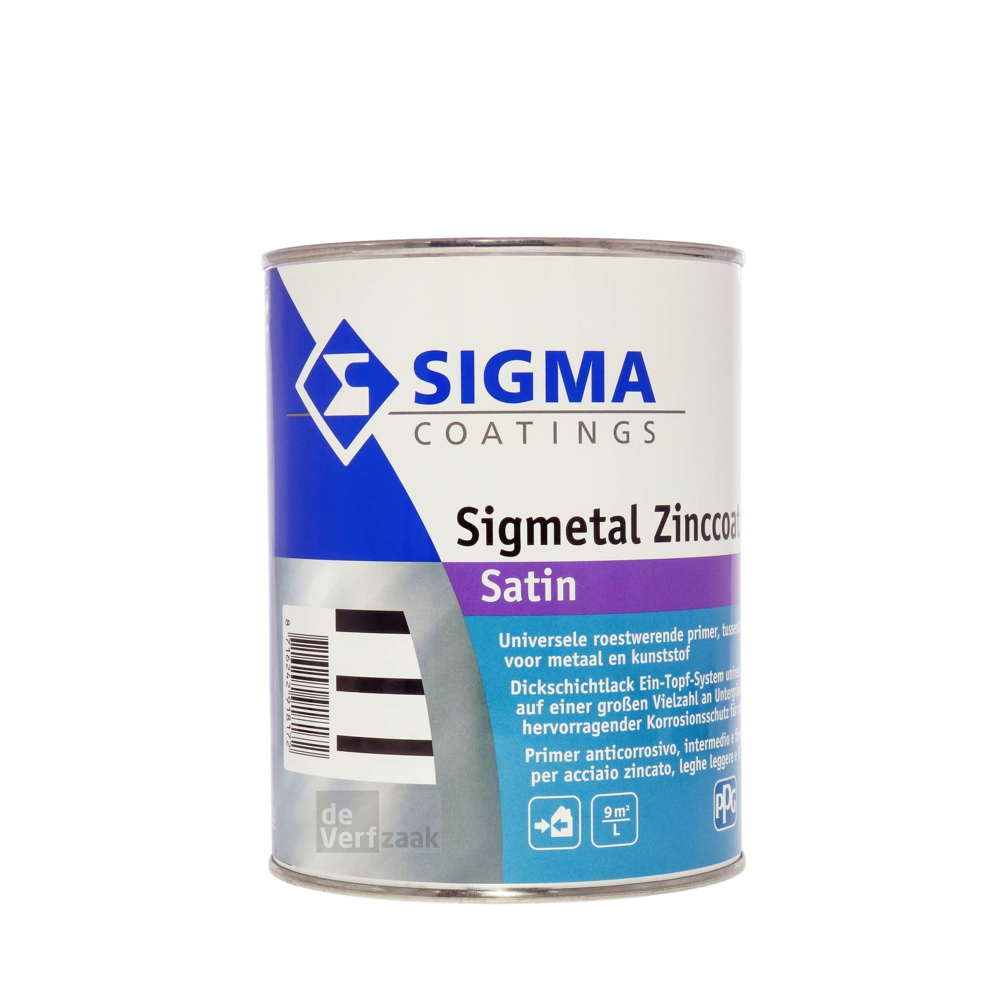 Sigma Sigmetal Zinccoat Satin