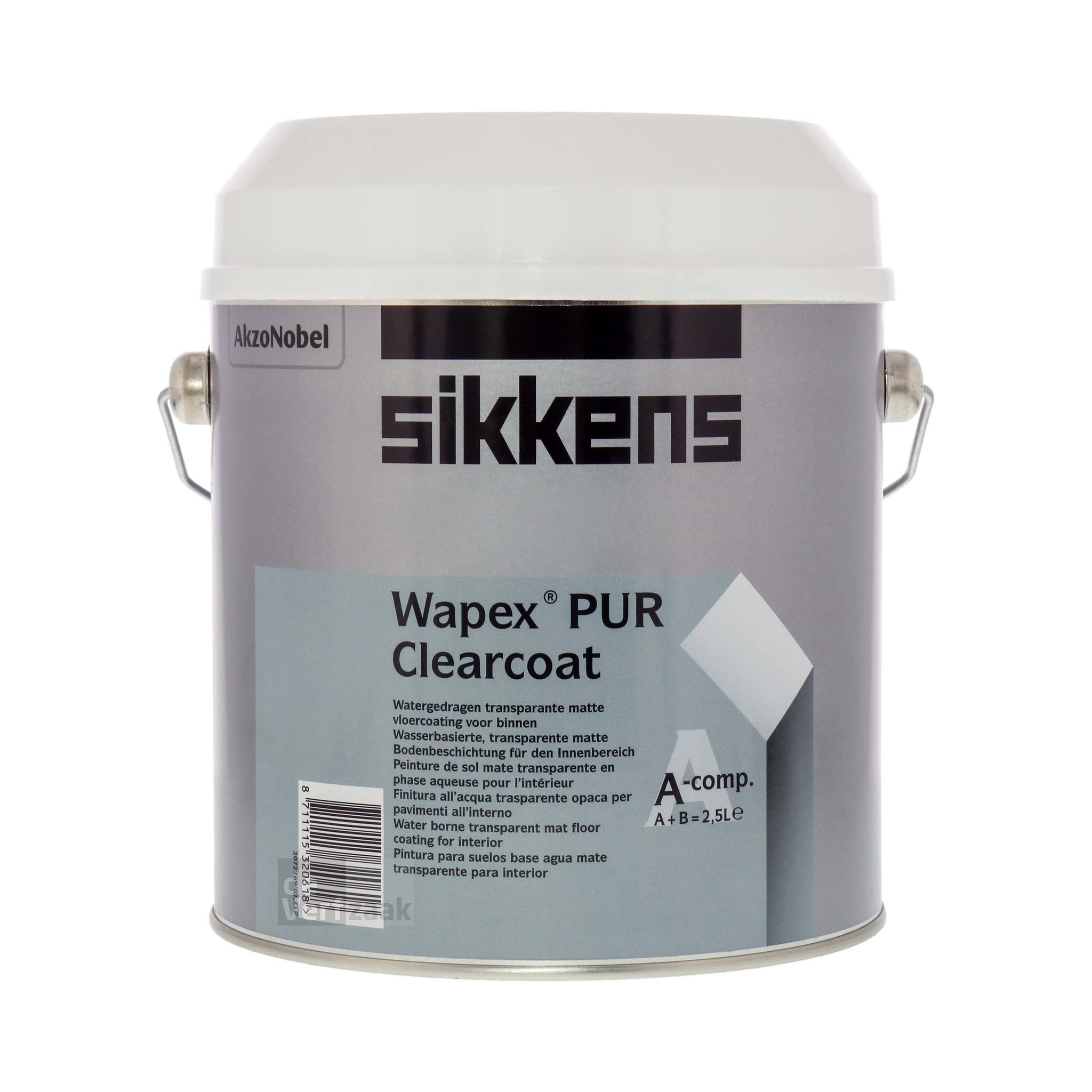 Sikkens Wapex PUR Clearcoat 2,5 liter