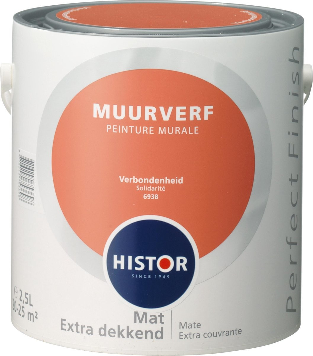 Histor Perfect Finish Muurverf Mat - Verbondenheid - 2,5 liter