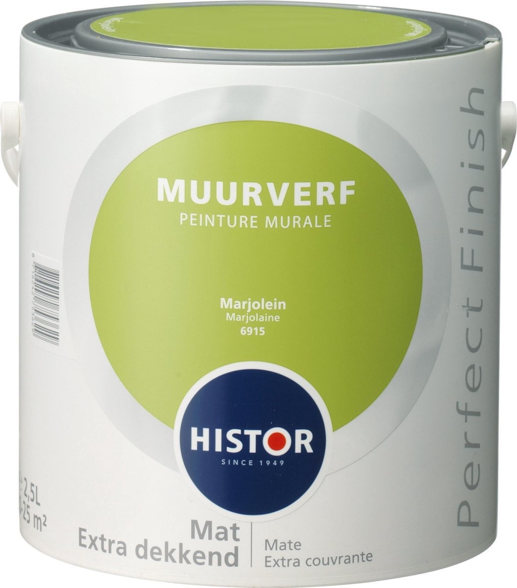 Histor Perfect Finish Muurverf Mat - Marjolein 2,5 liter