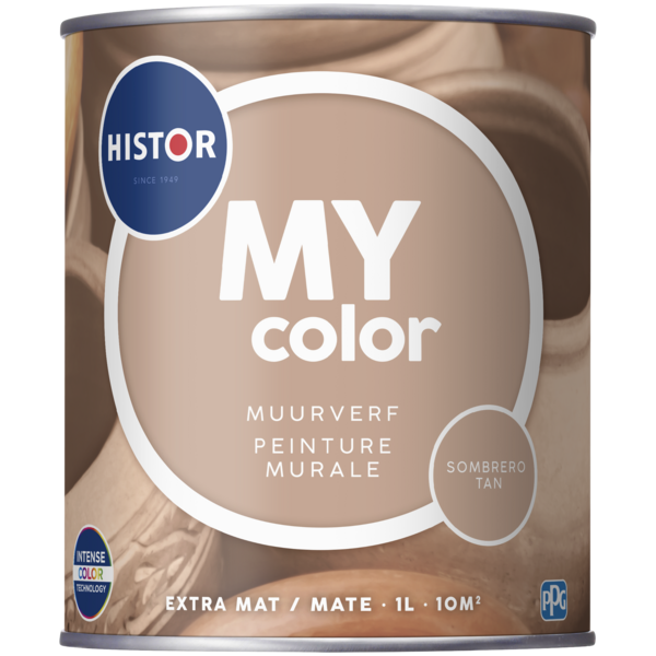 Histor MY color Muurverf Extra Mat - Sombrero Tan