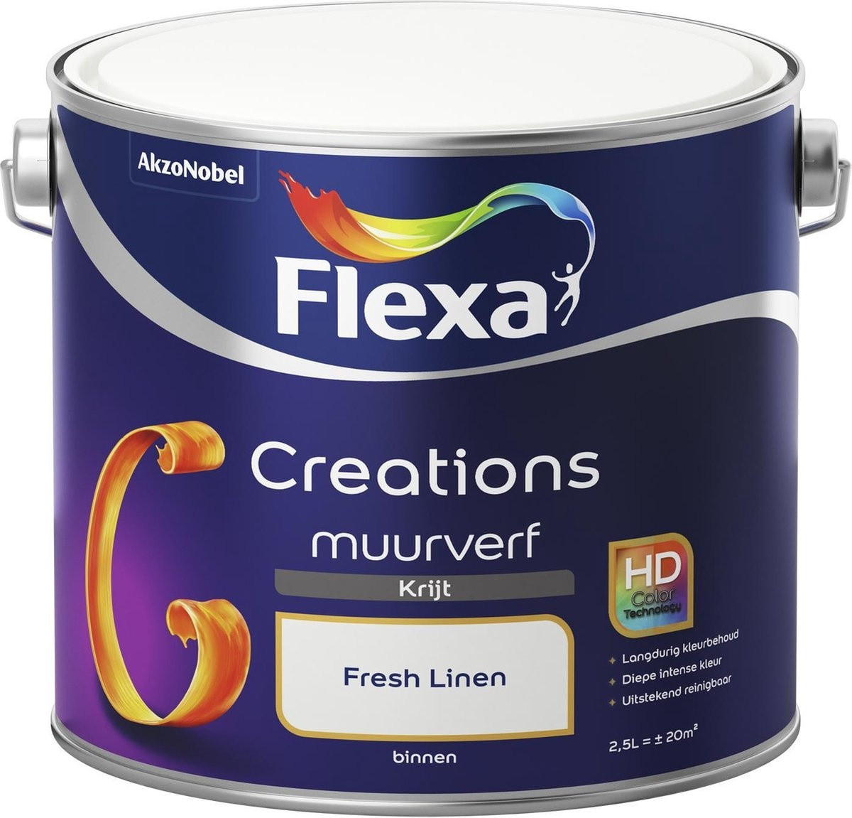 Flexa Creations Muurverf Krijt - Fresh Linen