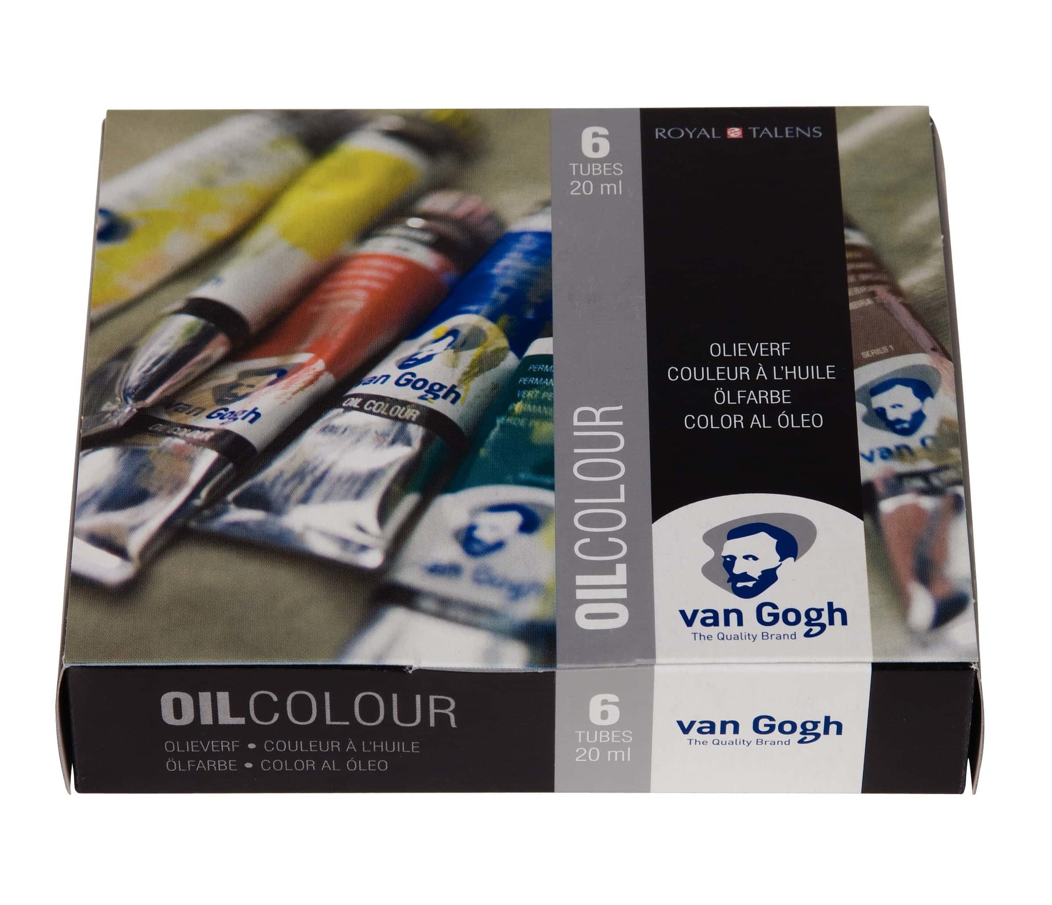 Van Gogh Olieverf Starterset - 6 kleuren - Tubes van 20 ml