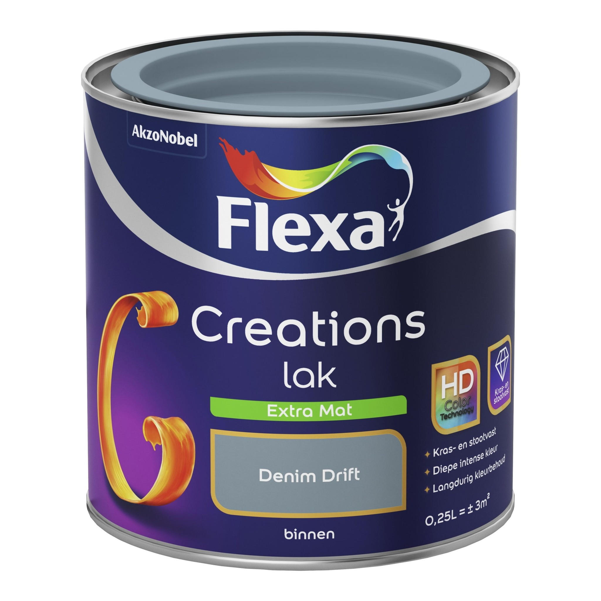 Flexa Creations Lak Extra Mat - Denim Drift