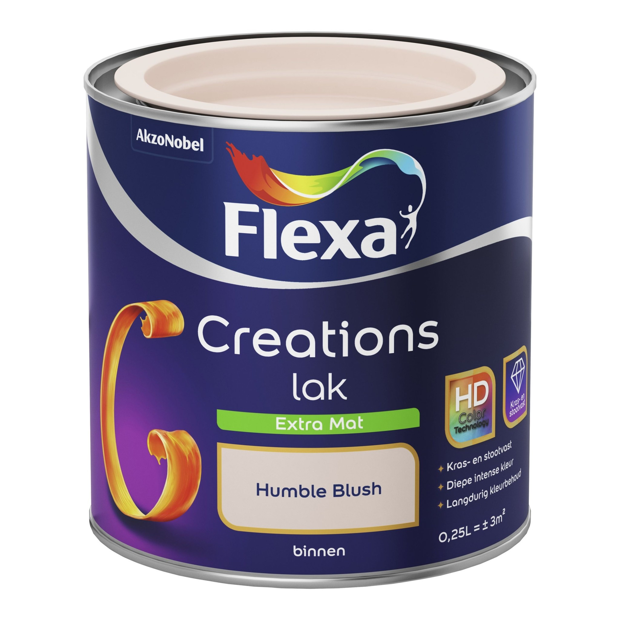 Flexa Creations Lak Extra Mat - Humble Blush