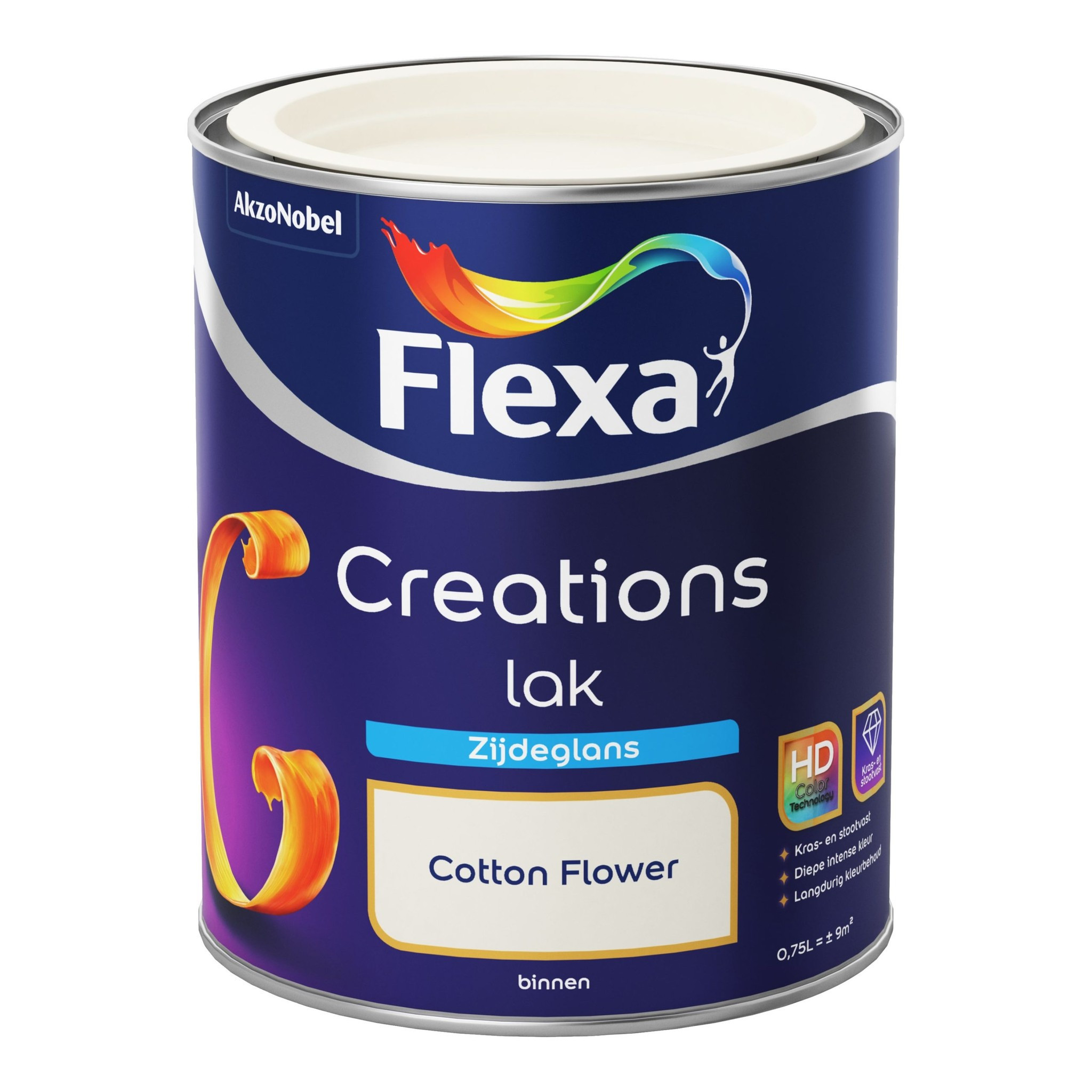 Flexa Creations Lak Zijdeglans - Cotton Flower