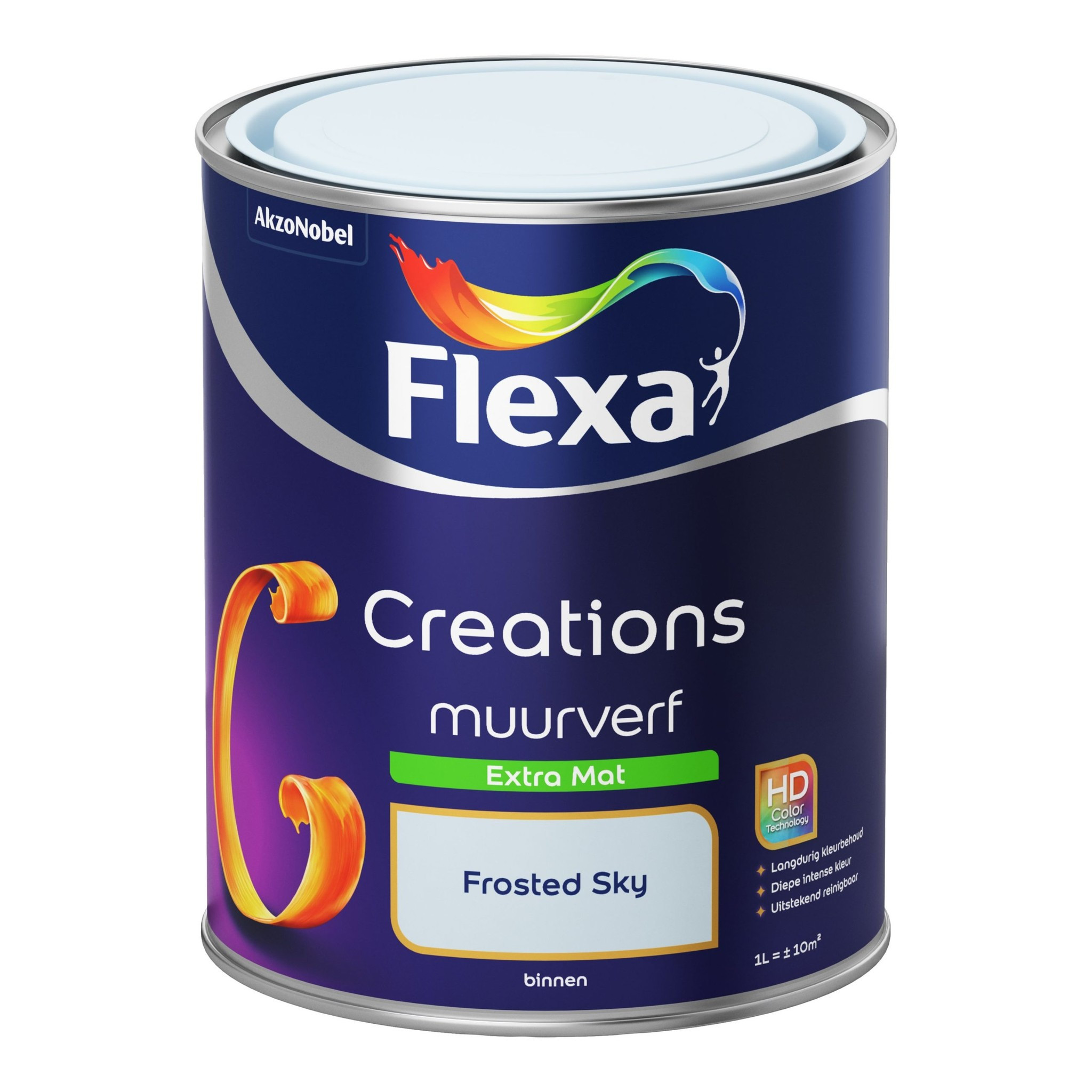 Flexa Creations Muurverf Extra Mat - Frosted Sky