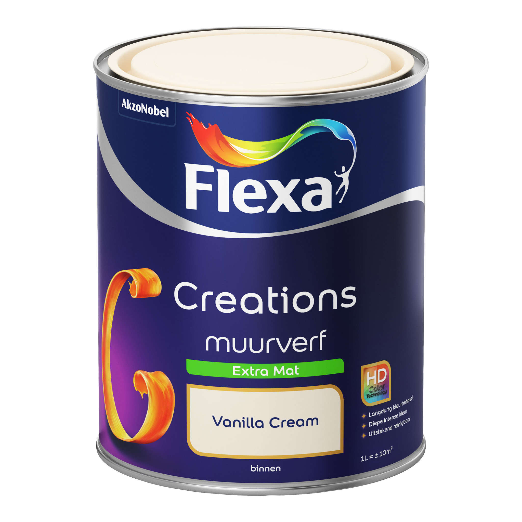 Flexa Creations Muurverf Extra Mat - Vanilla Cream