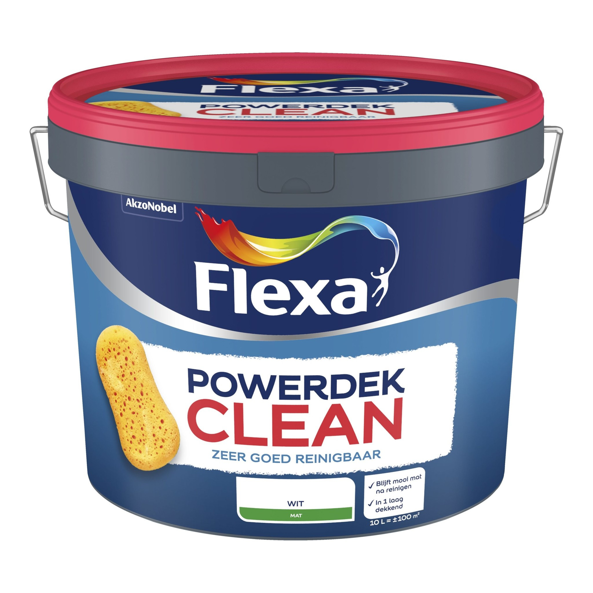 Flexa Powerdek Clean - Wit