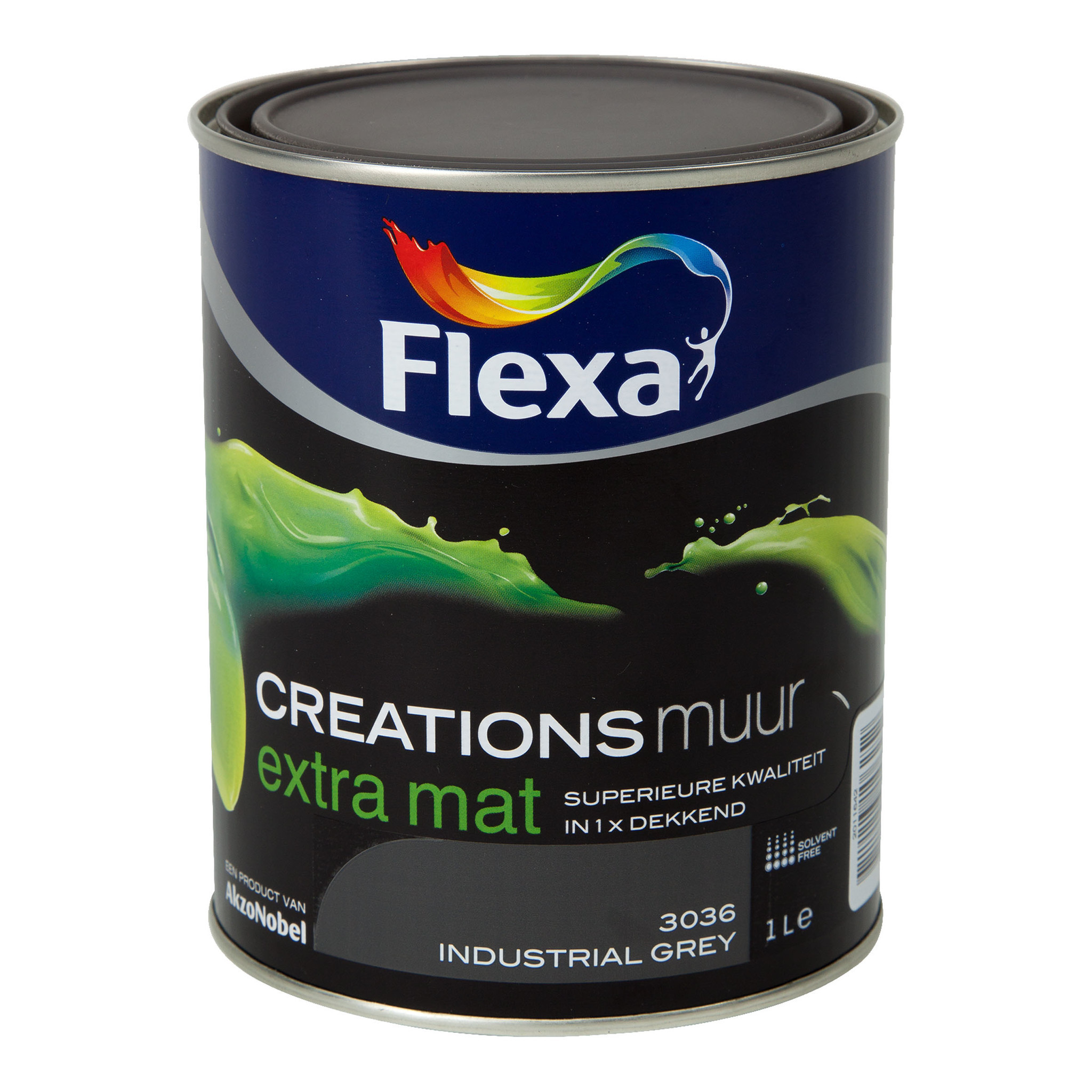 Flexa Creations Muurverf Extra Mat - Industrial Grey