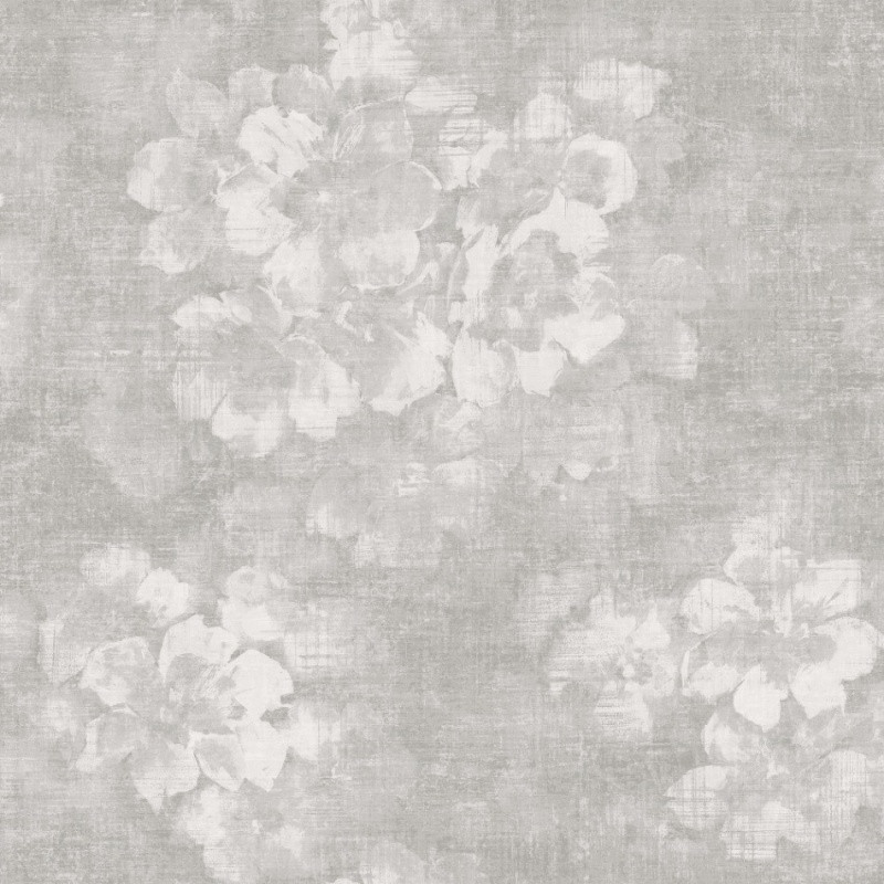 Noordwand Atmosphere Behang met vervaagde bloemen G78260