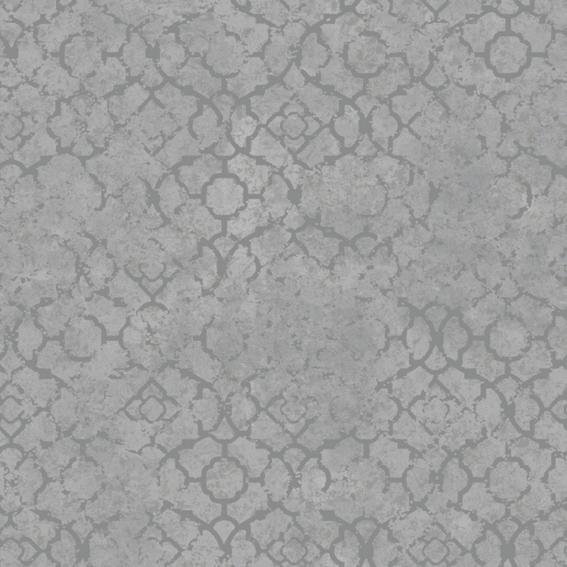 Noordwand Emporium Behang met zilveren patroon DWP0246-03