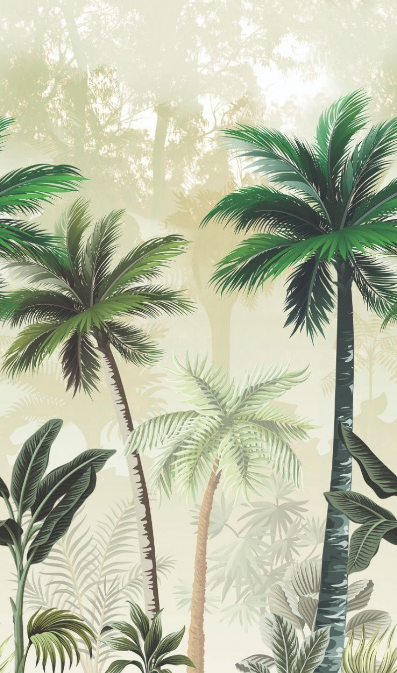 Noordwand Smart Art Easy Fotobehang palmbomen 47202