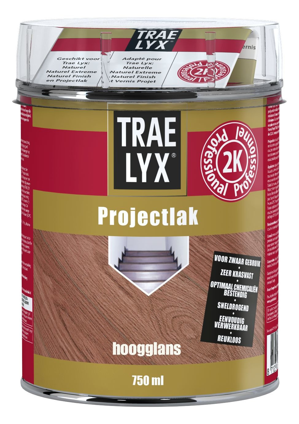 Trae Lyx Projectlak 2K Hoogglans