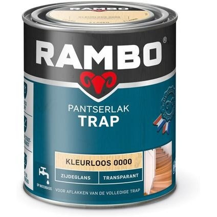 Rambo Pantserlak Trap Transparant Zijdeglans - Blank