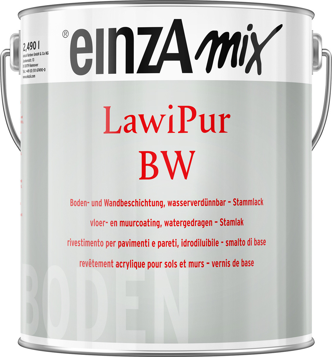 EinzA Harter Lawipur BW voor 3 liter Stammlack