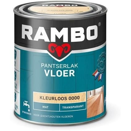 Rambo Pantserlak Vloer Transparant Mat - Blank