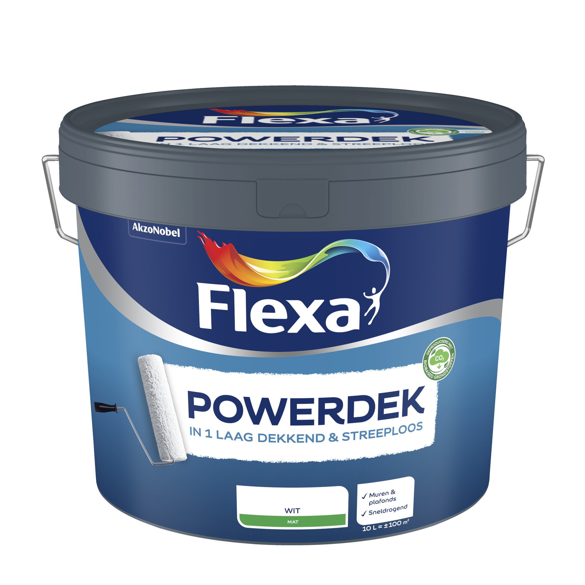 Flexa Powerdek Muren & Plafonds - Wit