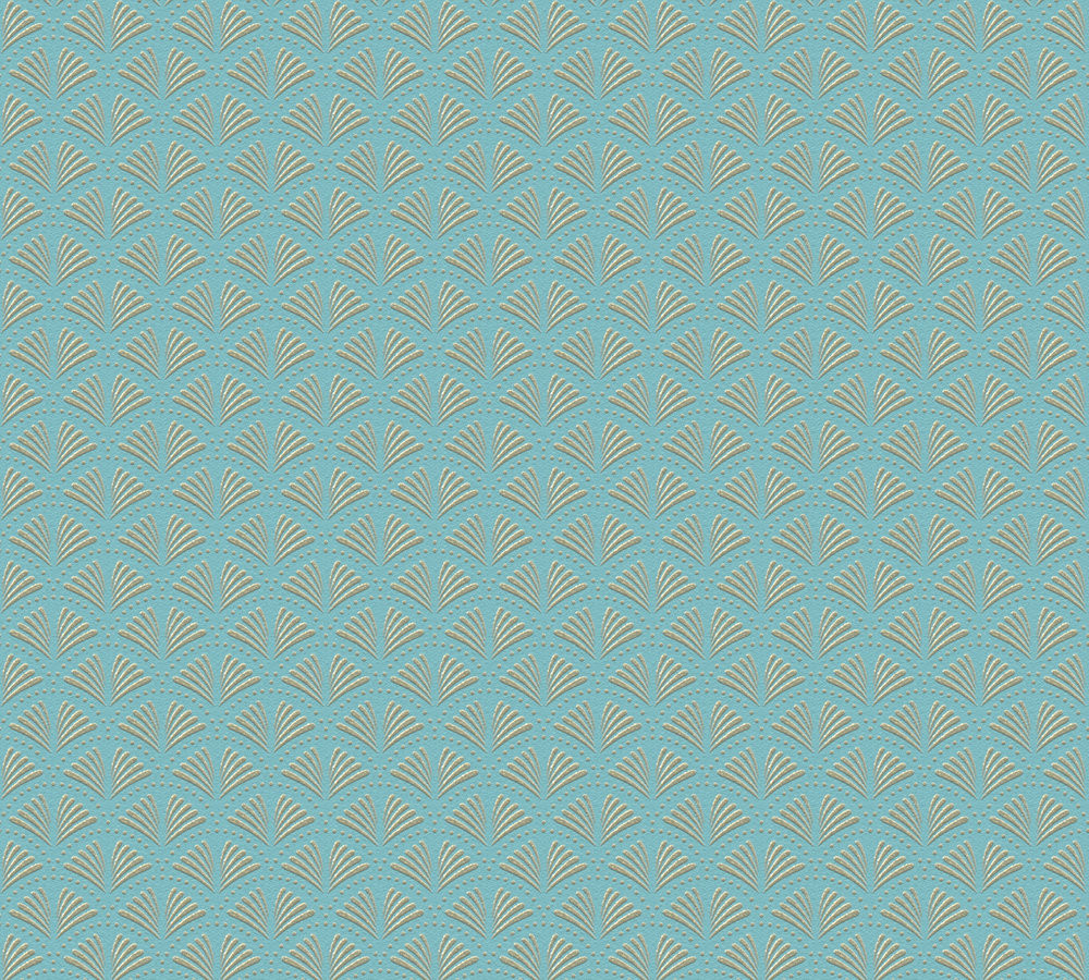 AS Creation Trendwall 2 blauw behang | 379574