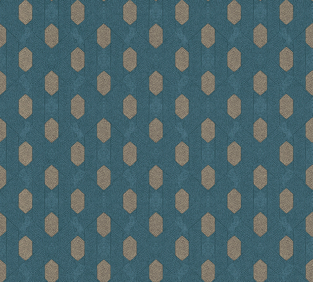 Architects Paper Absolutely Chic blauw behang | 369734