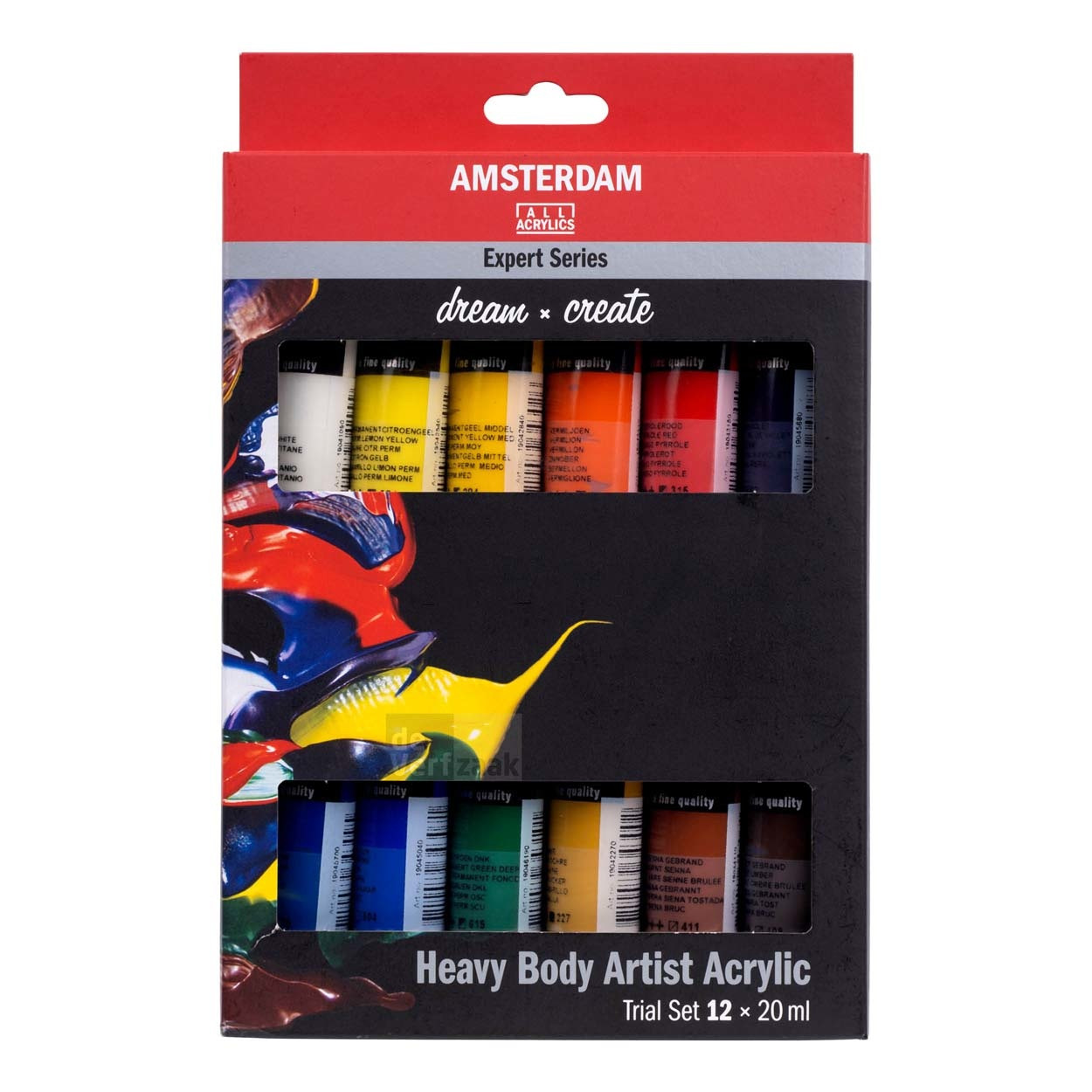 Amsterdam Expert Series Acrylics - Set 12 x 20 ml