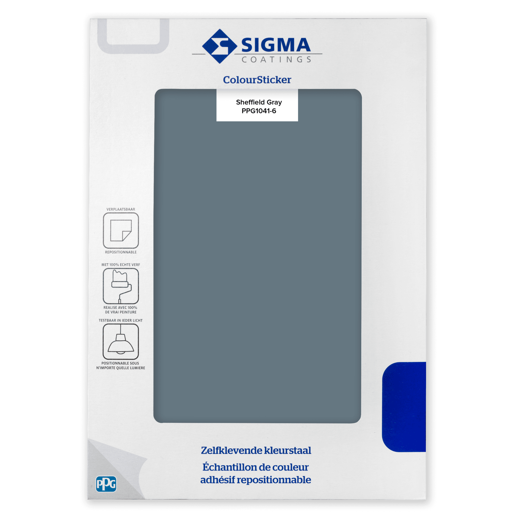 Sigma ColourSticker - Sheffield Gray 1041-6